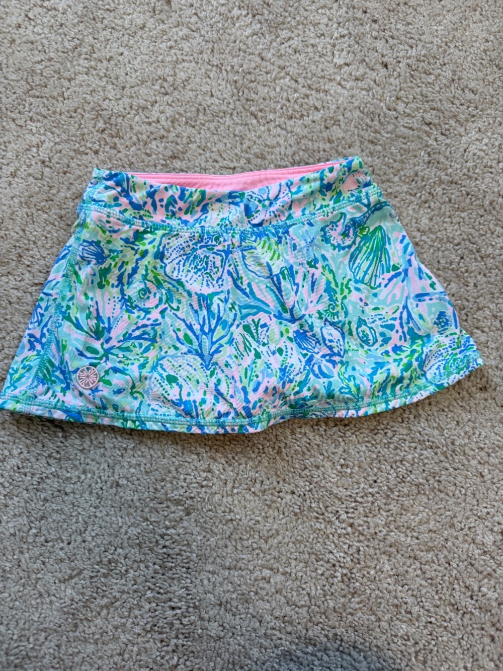 Lilly Pulitzer Girls Luxletic Skort XS